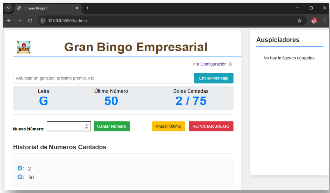 Gestion de Bingos